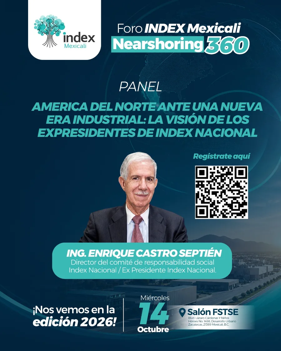 Arte oficial Foro Index Mexicali 2026