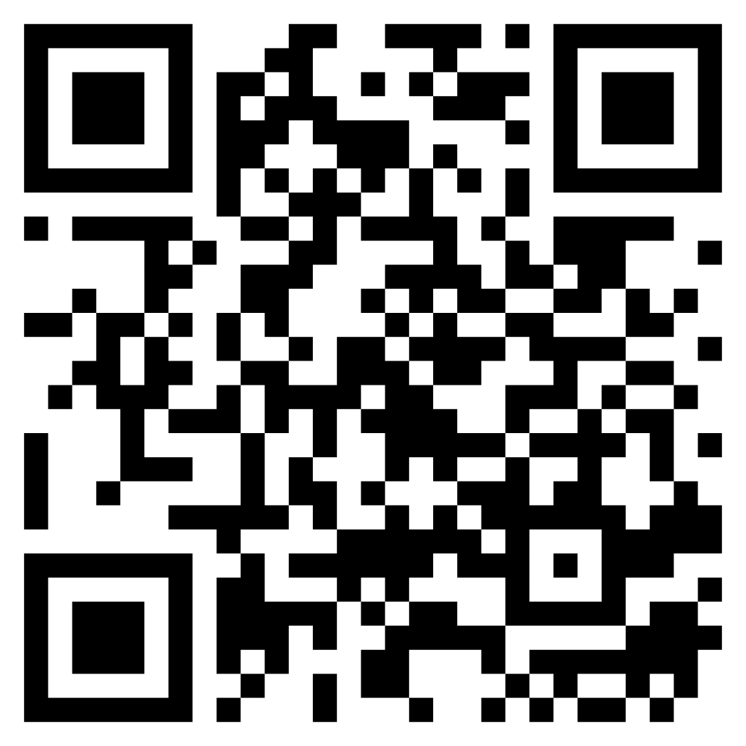 QR oficial para inscripción a Equidad de Género 2026